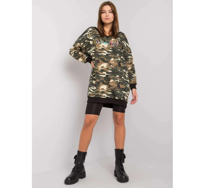 Dámská tunika s vzorem model 17011712 - FPrice Dámská tunika s vzorem model 17011712 - FPrice