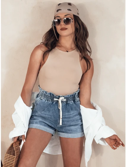 Dámské džínové šortky  modré Dstreet model 21977832 - FashionStreet