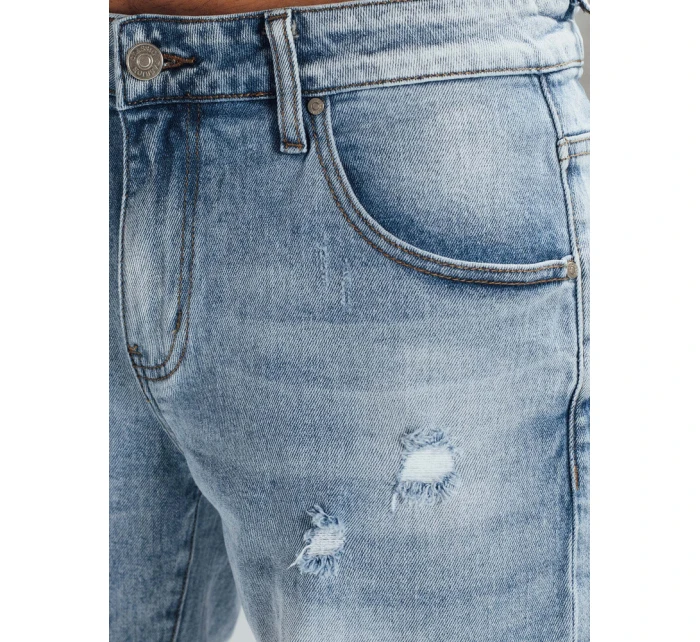 Pánské džínové šortky modré Dstreet SX2561