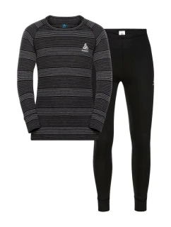 Termoaktivní prádlo - Odlo Set ACTIVE WARM Special Set velikost L Dark Grey