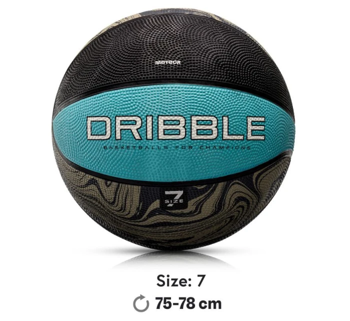 Basketbalový míč model 21340401 modrý - Meteor