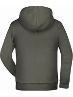 JN Dětská mikina s kapucí 02. dark grey model 22414009 - Daiber