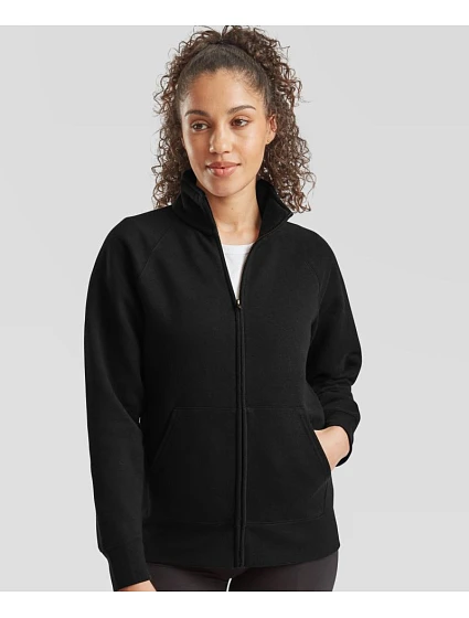 Premium LadyFit Sweat Jacket Dámská mikina model 22455747 deep navy - Fruit of the Loom Premium LadyFit Sweat Jacket Dámská mikina model 22455747 deep navy - Fruit of the Loom