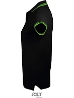 SOL'S Pasadena Women Dámské piqué polo 25.0578 black/lime SOL'S Pasadena Women Dámské piqué polo 25.0578 black/lime
