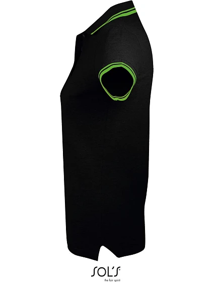 SOL'S Pasadena Women Dámské piqué polo model 22521901 black/lime