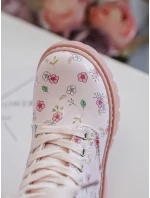 Dětské zateplené boty na zip Růžové model 21634773 - Boto Dětské zateplené boty na zip Růžové model 21634773 - Boto