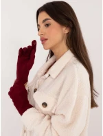 Rukavice AT RK model 20527628 bordó - FPrice