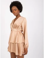 Šaty DHJ SK 15178.45P béžová