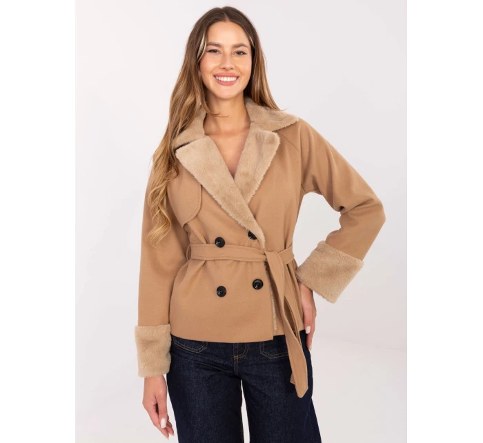 Kurtka IT KR model 21441109 camelowy - FPrice