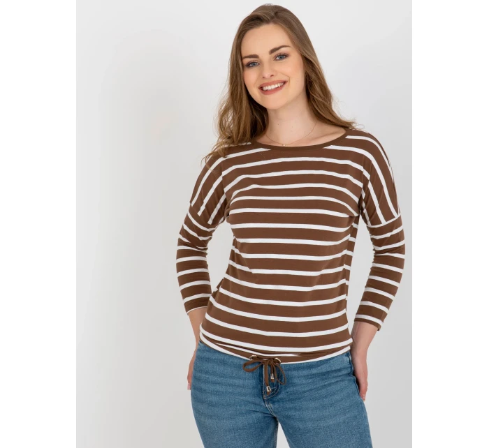 Halenka RV BZ 8566.94 bílo-hnědá Halenka RV BZ 8566.94 bílo-hnědá