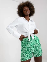 Šortky WN SN 1334.71 bílá a zelená