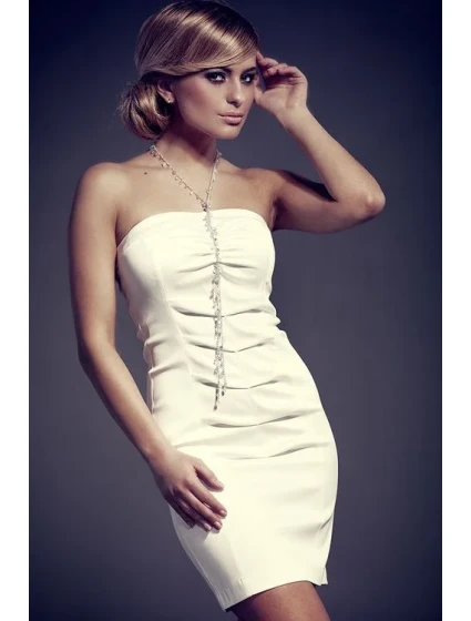 Šaty  50 Ecru  model 18488265 - Figl