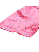 Dětské rychleschnoucí triko ALPINE PRO BASIKO neon knockout pink varianta pa