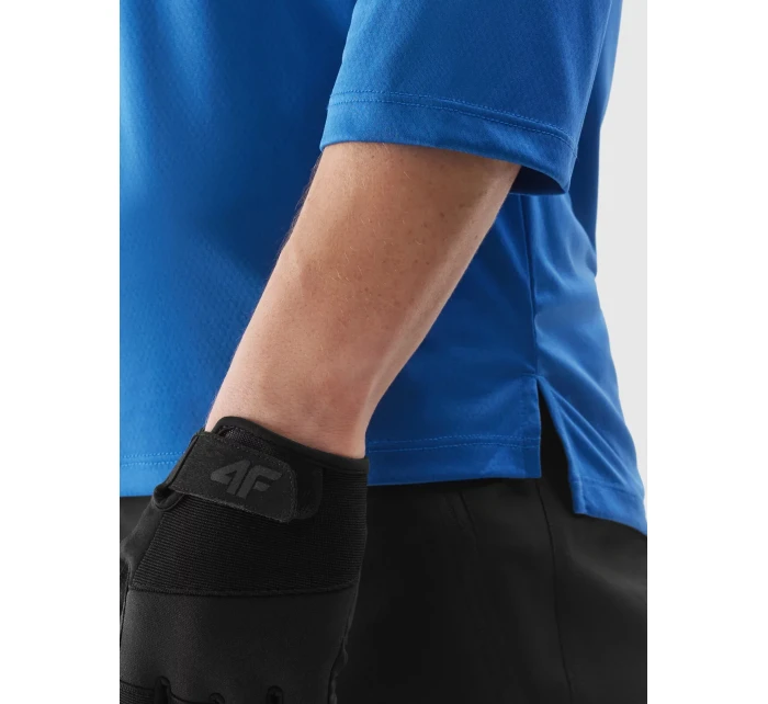 Pánské cyklistické triko 4F - modré Pánské cyklistické triko 4F - modré