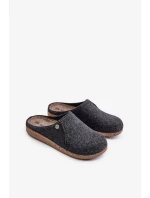 Pánská Domácí Obuv Pantofle Inblu Grafitové Pánská Domácí Obuv Pantofle Inblu Grafitové