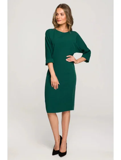 Dámské šaty S324 zelené - Stylove