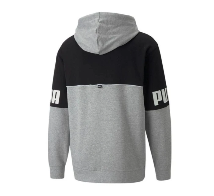 Pánská mikina 849842 04 Šedá s černou - Puma Pánská mikina 849842 04 Šedá s černou - Puma