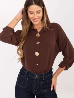 Košile s dlouhým rukávem  model 219388 Rue Paris