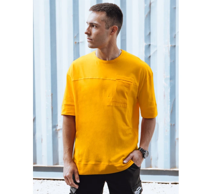 Pánské žluté tričko Dstreet model 21978151 - FashionStreet Pánské žluté tričko Dstreet model 21978151 - FashionStreet