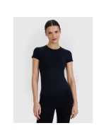 Dámské rychleschnoucí tričko na jógu a model 21815470 - 4F Dámské rychleschnoucí tričko na jógu a model 21815470 - 4F