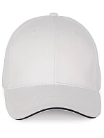 KP 185 6 panelová sandwich kšiltovka model 22423190 white/navy - K-up KP 185 6 panelová sandwich kšiltovka model 22423190 white/navy - K-up