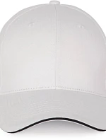 K-up KP 185 6 panelová sandwich kšiltovka 20.0185 white/navy