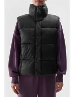 Pánská Bezrukávová Pěnová Vesta Se Syntetickým Výplní Černá 4F 4FWAW24TVJAF140-20S Pánská Bezrukávová Pěnová Vesta Se Syntetickým Výplní Černá 4F 4FWAW24TVJAF140-20S