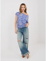 T shirt D12110M02646E ciemny niebieski