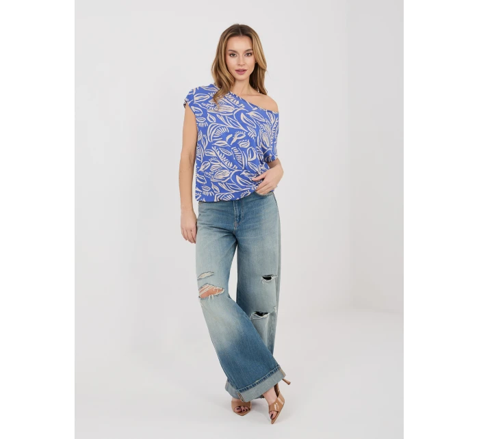 T shirt D12110M02646E ciemny niebieski