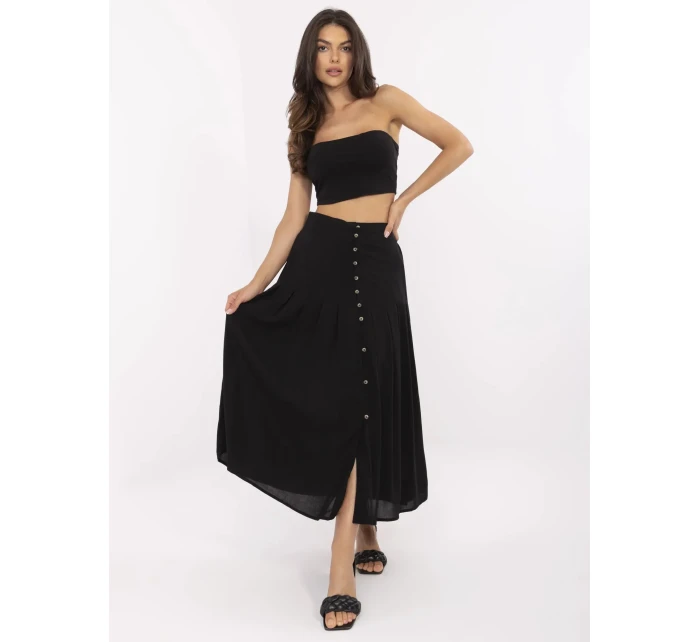 Sukně D73761M50187B černá Sukně D73761M50187B černá