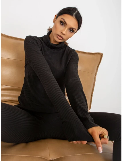 Dámská halenka LK BZ 509192.55P černá - FPrice Dámská halenka LK BZ 509192.55P černá - FPrice