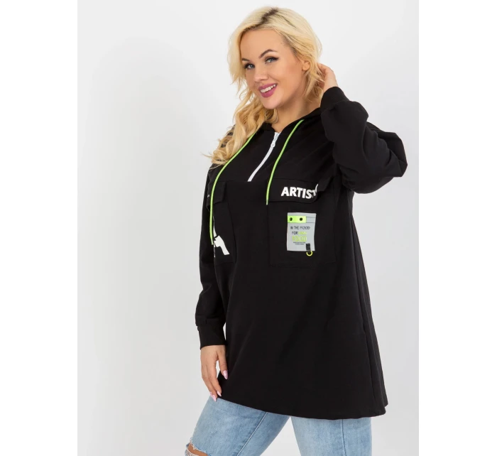 Mikina RV BL model 18372306 černá - FPrice Mikina RV BL model 18372306 černá - FPrice