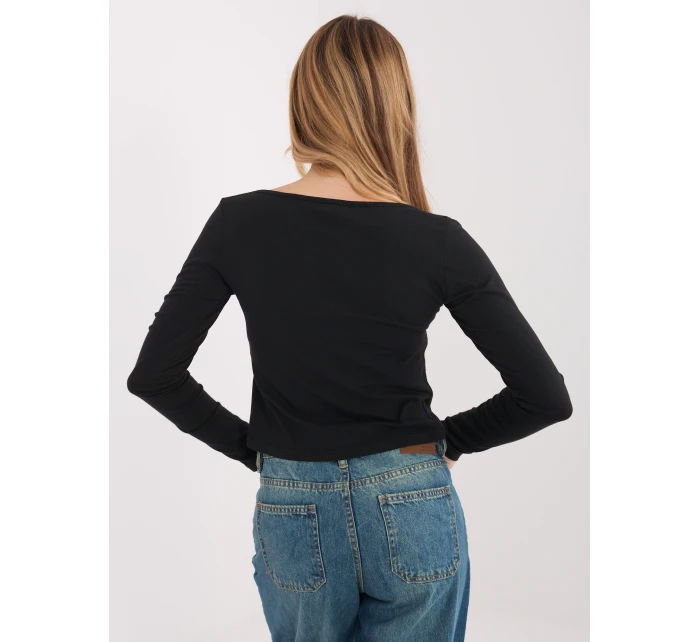 Bluzka WT BZ model 21875396 czarny - FPrice Bluzka WT BZ model 21875396 czarny - FPrice