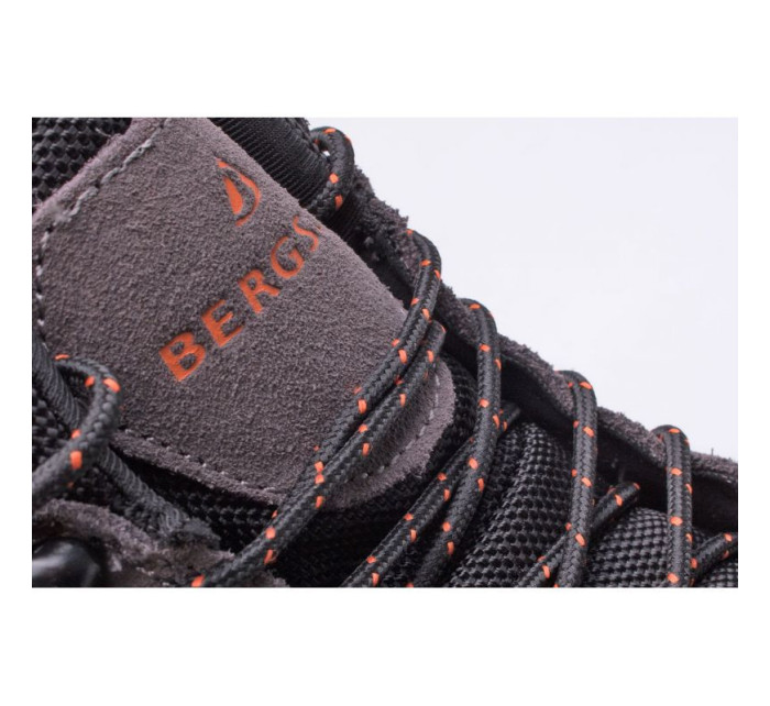 Pánské kotníkové boty Castor Mid Stx M šedo/černé - Bergson
