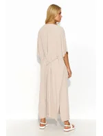 Denní šaty béžové  model 20240545 - Makadamia