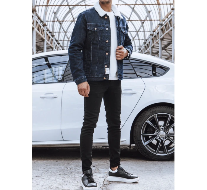 FashionStreet pánská tmavě modrá bunda TX4109