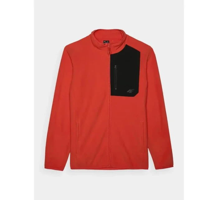 Fleecová mikina 4F M 4FWAW24TFLEM250-70S pánské Fleecová mikina 4F M 4FWAW24TFLEM250-70S pánské