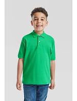 Fruit of the Loom Kids 65/35 Polo Dětské piqué polo 16.3417 bottle green Fruit of the Loom Kids 65/35 Polo Dětské piqué polo 16.3417 bottle green