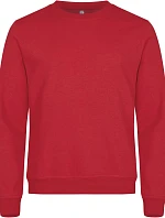 Clique Miami Roundneck Unisex mikina 67.1030 red