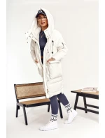 Dámské Vysoké Tenisky Na Velké Podrážce BIG STAR FF274241 Bile