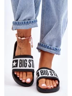 Dámské klasické pantofle Big Star LL274739 Černá Dámské klasické pantofle Big Star LL274739 Černá