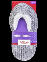 Domácí bačkůrky HOME SHOES Světle šedá - BELLINDA