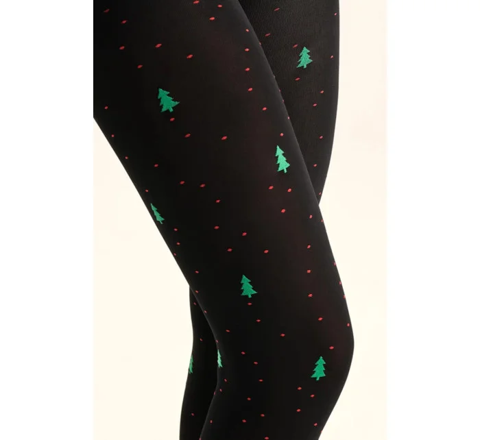 PUNČOCHÁČE S VÁNOČNÍMI STROMKY 3D-6 PUNČOCHÁČE S VÁNOČNÍMI STROMKY 3D-6