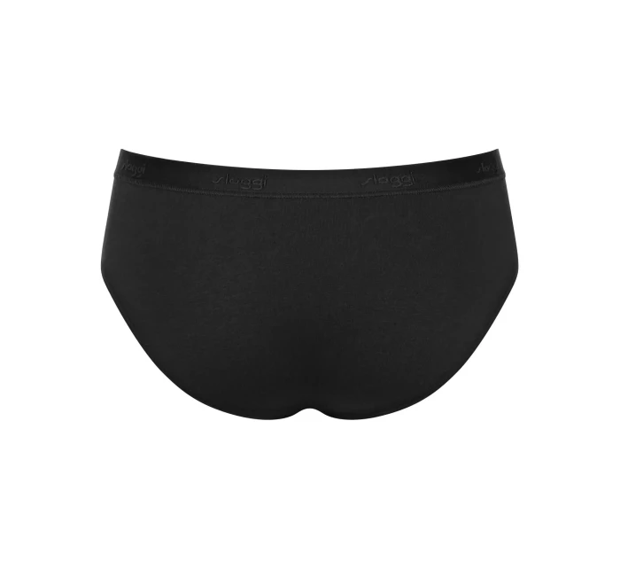 Dámské kalhotky GO Casual Hipster - BLACK - černé 0004 - SLOGGI