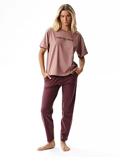 Pyžamo model 22356502 krátké rukávy, velikosti S–2XL - Atlantic
