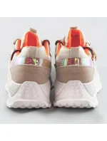 Béžové dámské sneakersy se dvojitými model 17229014 - C'M Paris Béžové dámské sneakersy se dvojitými model 17229014 - C'M Paris