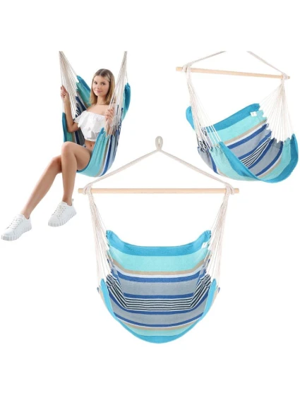 BRAZILSKÁ ZÁVĚSNÁ SEDAČKA HAMAK 100x100 cm 1052175