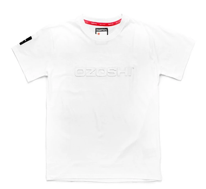 Ozoshi Naoto Pánské tričko M bílá O20TSRACE004