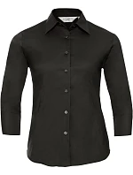 Russell Athletic 946F Elastická halenka s 3/4 rukávem 11.946F black Russell Athletic 946F Elastická halenka s 3/4 rukávem 11.946F black