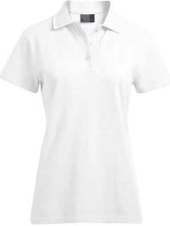 Dámské piqué polo "Superior" 40. white model 22440589 - Promodoro
